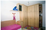 dormitório infantil em mdf carvalho.